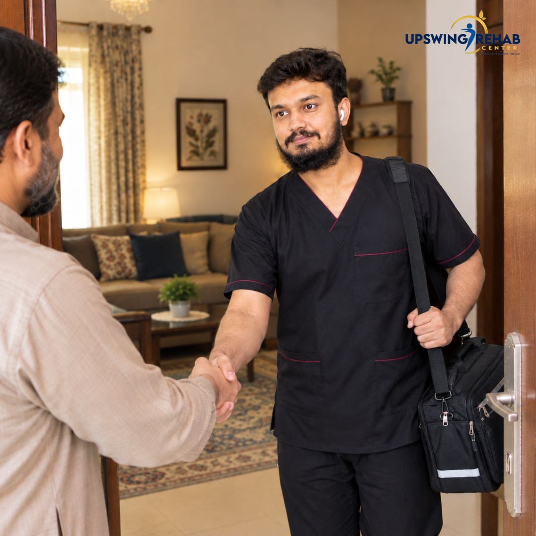 We provide home visit physiotherapy services in Lahore. Contact Upswing Rehab Centre today to book your session.