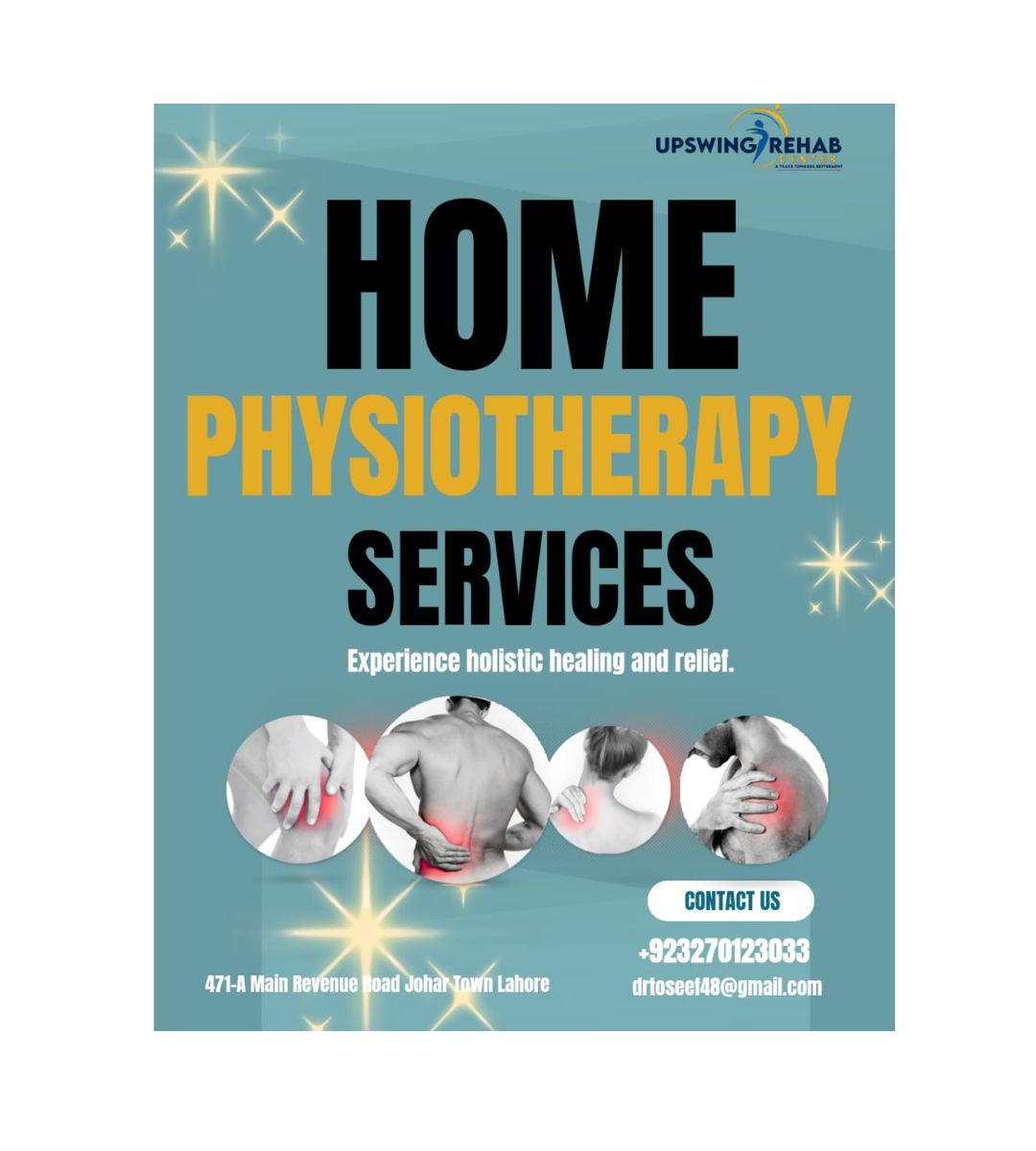 Chiropractic Therapy in Lahore | Full Body & Targeted Treatment | Upswing Rehab Centre