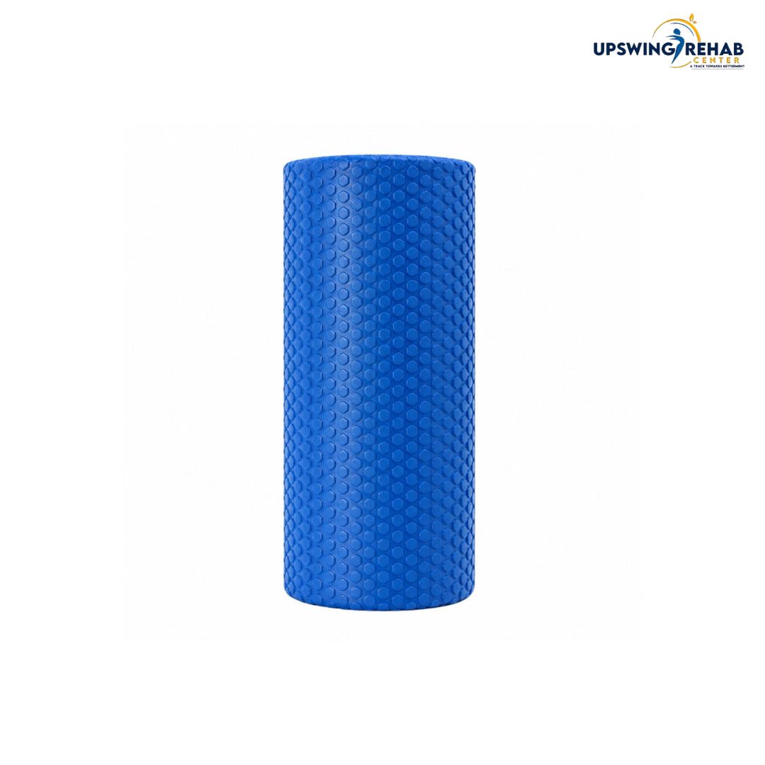 Foam knee roller for muscle recovery and knee rehabilitation - Upswing Rehab Centre Pakistan
