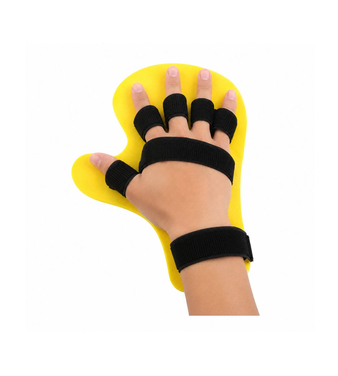 Adjustable hand splint for finger support, hand positioning, stroke rehabilitation, and physiotherapy exercises in Pakistan