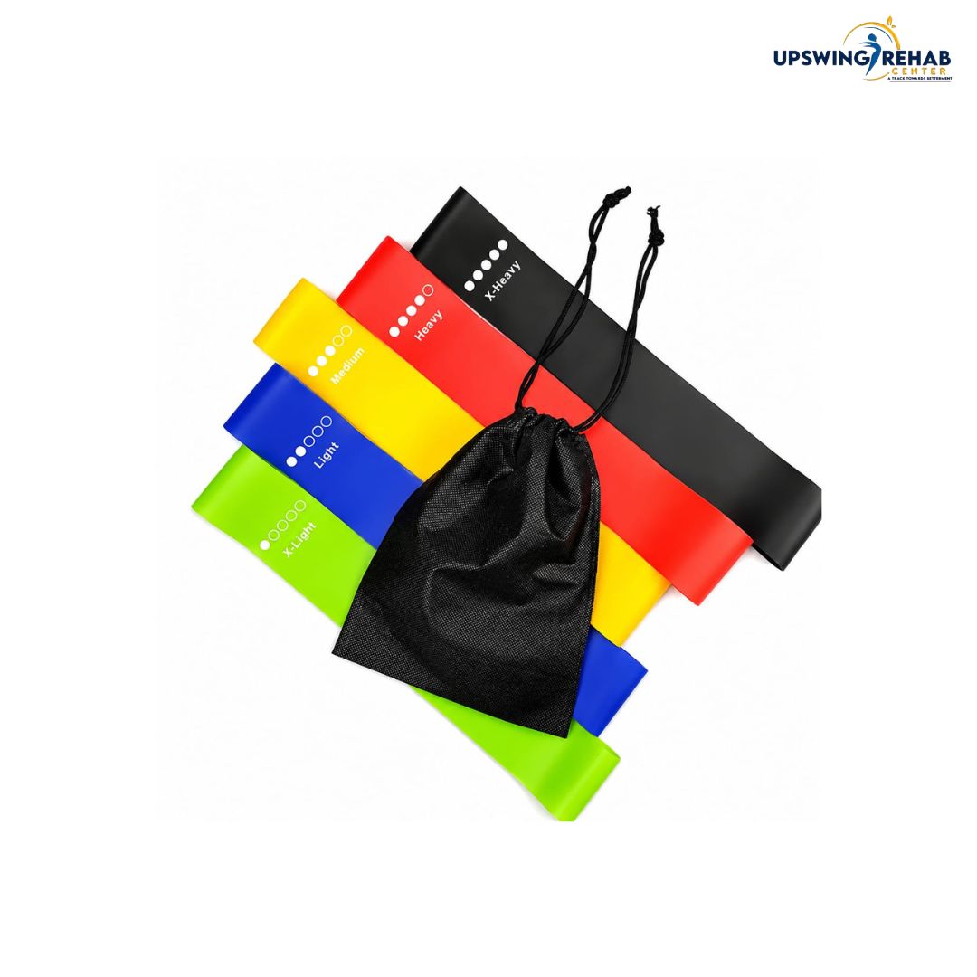 At Upswing Rehab Centre, our certified physiotherapists incorporate resistance bands into structured recovery programs daily. We stock this set because it consistently delivers measurable outcomes — from improved muscle strength to faster return-to-activity timelines.